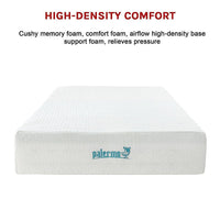 Palermo Double Mattress 30cm Memory Foam Green Tea Infused CertiPUR Approved Furniture Kings Warehouse 