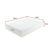 Palermo Double Mattress 30cm Memory Foam Green Tea Infused CertiPUR Approved Kings Warehouse 