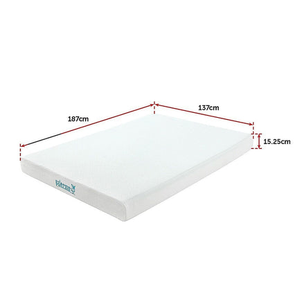 Palermo Double Mattress Memory Foam Green Tea Infused CertiPUR Approved Furniture Kings Warehouse 