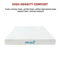 Palermo Double Mattress Memory Foam Green Tea Infused CertiPUR Approved Furniture Kings Warehouse 