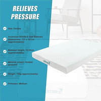 Palermo Double Mattress Memory Foam Green Tea Infused CertiPUR Approved Furniture Kings Warehouse 