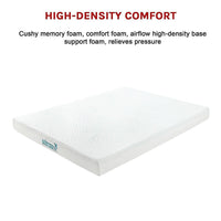 Palermo Double Mattress Memory Foam Green Tea Infused CertiPUR Approved Kings Warehouse 