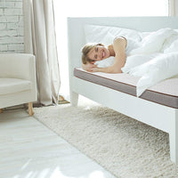 Palermo Double Memory Foam Mattress Topper Cooling Gel Infused CertiPUR Approved Furniture Kings Warehouse 