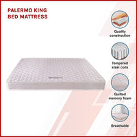 PALERMO King Bed Mattress Furniture Kings Warehouse 