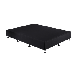 Palermo King Single Ensemble Bed Base Midnight Black Linen Fabric Furniture Kings Warehouse 