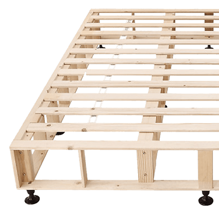 Palermo King Single Ensemble Bed Base Platinum Natural Sand Linen Fabric Furniture Kings Warehouse 