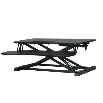 Paris Standing Desk Riser Height Adjustable Sit Stand Computer Laptop Desktop Furniture Frenzy Kings Warehouse 