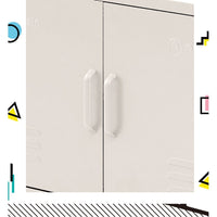 ParisBuffet Sideboard Locker Metal Storage Cabinet - BASE White living room Kings Warehouse 