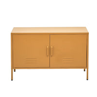ParisBuffet Sideboard Locker Metal Storage Cabinet - BASE Yellow