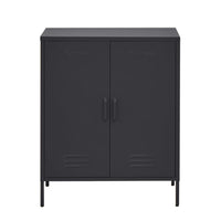 ParisBuffet Sideboard Locker Metal Storage Cabinet - SWEETHEART Charcoal living room Kings Warehouse 