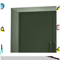 ParisBuffet Sideboard Locker Metal Storage Cabinet - SWEETHEART Green living room Kings Warehouse 