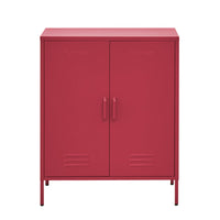 ParisBuffet Sideboard Locker Metal Storage Cabinet - SWEETHEART Pink