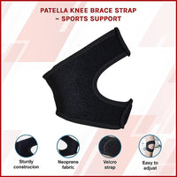 Patella Knee Brace Strap – Adjustable Sports Support Health & Beauty Kings Warehouse 