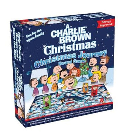 Peanuts Charlie Brown Christmas Board Game Kings Warehouse 