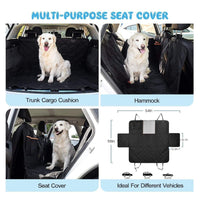 Pet Car Seat Cover Hammock Anti-skid Protective Pad Waterproof Cat and Dog Back Seat Kings Warehouse 