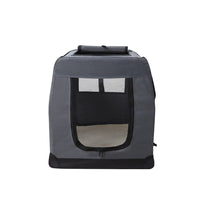 Pet Carrier Soft Crate Dog Cat Travel 60x42CM Portable Foldable Car M Pet Care Kings Warehouse 