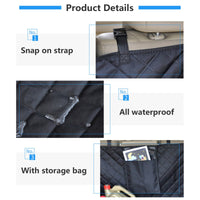 Pet Dog Car Back Seat Cover Anti Dirty Oxford Waterproof Fabric Protector Mat L Kings Warehouse 