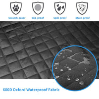 Pet Dog Car Back Seat Cover Anti Dirty Oxford Waterproof Fabric Protector Mat L Kings Warehouse 