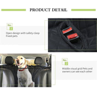 Pet Seat Cover for Dogs Car Back Seat Anti Dirty Waterproof Pet Hammock Mat Kings Warehouse 