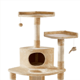 Petwiz 132cm Mimi Cat Scratching Post Condo Tree Pet Care Kings Warehouse 