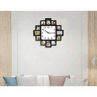 Photo Frame Clock Picture Collage 12Picture Display Photowall Home & Garden Kings Warehouse 