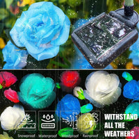 Pink Bulk Solar Garden Lights 75cm Long Rose Flowers Yard Lamp Xmas Halloween Deco AU Kings Warehouse 