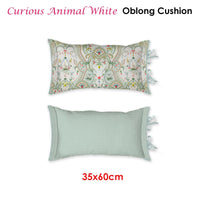 PIP Studio Curious Animal White Oblong Cushion Home & Garden Kings Warehouse 