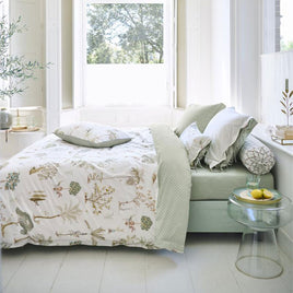 PIP Studio Giardini di Frutta White Cotton Quilt Cover Set Queen Home & Garden Kings Warehouse 