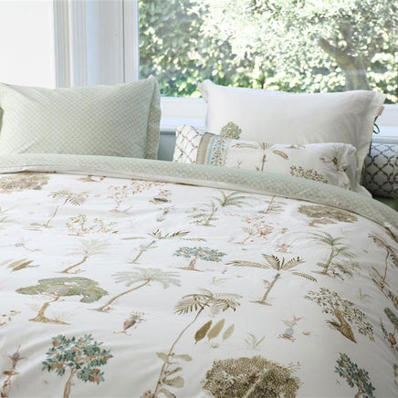 PIP Studio Giardini di Frutta White Cotton Quilt Cover Set Queen Home & Garden Kings Warehouse 