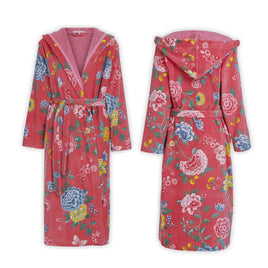 PIP Studio Good Evening Cotton Bath Robe Coral XL Home & Garden Kings Warehouse 