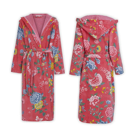 PIP Studio Good Evening Cotton Bath Robe Coral XL Home & Garden Kings Warehouse 