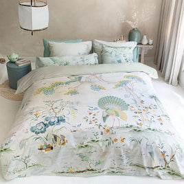 PIP Studio Japonica White Quilt Cover Set King Home & Garden Kings Warehouse 