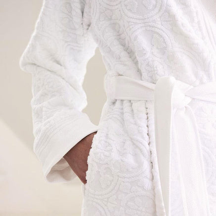 PIP Studio Mosaic de Pip White Cotton Bathrobe Extra Large Home & Garden Kings Warehouse 