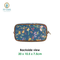 PIP Studio Petites Fleurs Dark Blue Small Square Cosmetic Bag Health & Beauty Kings Warehouse 