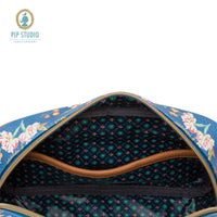 PIP Studio Petites Fleurs Dark Blue Small Square Cosmetic Bag Health & Beauty Kings Warehouse 