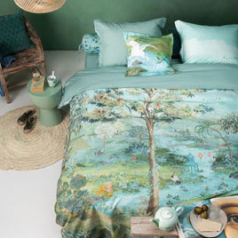 PIP Studio Pip Paradise Green Quilt Cover Set King Home & Garden Kings Warehouse 