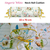 PIP Studio Singerie White Neck Roll Cushion Home & Garden Kings Warehouse 