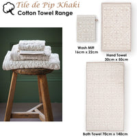 PIP Studio Tile de Pip Khaki Wash Mitt 16cm x 22cm Home & Garden Kings Warehouse 