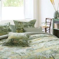 PIP Studio Toscana Green Cotton Quilt Cover Set Queen Home & Garden Kings Warehouse 