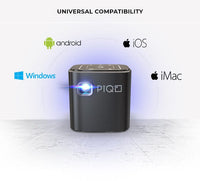 PIQO Projector The world's most smart 1080p mini pocket projector including 7 Accessories Value Pack Kings Warehouse 
