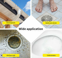 Plumber Drain Snake Pipe Metal Cleaner Pipeline Sewer 12M + 6 Drill Bit Tool DIY Health & Beauty Kings Warehouse 