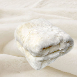 Polar Bear Luxury Faux Fur Throw Rug 127 x 152 cm Home & Garden Kings Warehouse 