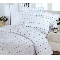 Polyester Cotton Stars Quilt Cover Set Double Home & Garden Kings Warehouse 