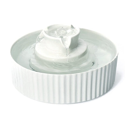 Porcelain Electric Pet Water Fountain Dog Cat Ceramic Water Feeder Bowl Dispenser Pet Care Kings Warehouse 