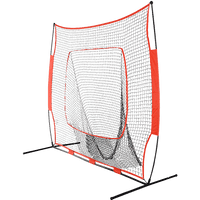 Portable Baseball Training Net Stand Softball Practice Sports Tennis Sports & Fitness Kings Warehouse 