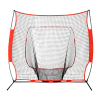 Portable Baseball Training Net Stand Softball Practice Sports Tennis