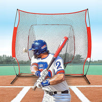 Portable Baseball Training Net Stand Softball Practice Sports Tennis Sports & Fitness Kings Warehouse 