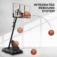 Portable Basketball Hoop System 2.3 to 3.05m for Kids & Adults Kings Warehouse 