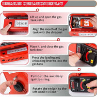 Portable Butane Gas Heater Camping Camp Tent Outdoor Hiking Camper Survival Red Home & Garden Kings Warehouse 