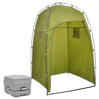 Portable Camping Toilet with Tent 10+10 L Kings Warehouse 
